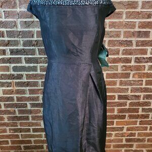 NEW Melrose Social Off Shoulder Black Dress - Medium